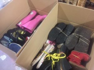 KiltSock.co.uk's donation to Sal's Shoes